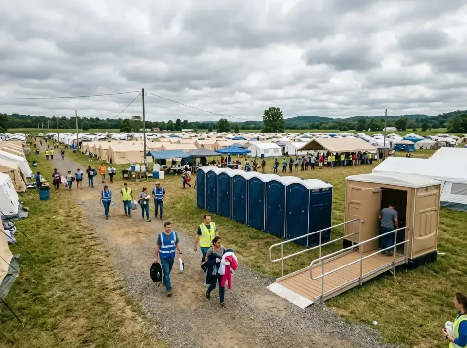disaster-relief-camp-restrooms-010 — frequently asked questions, Dumpster & Portable Bathrooms Rental in Huguley, AL